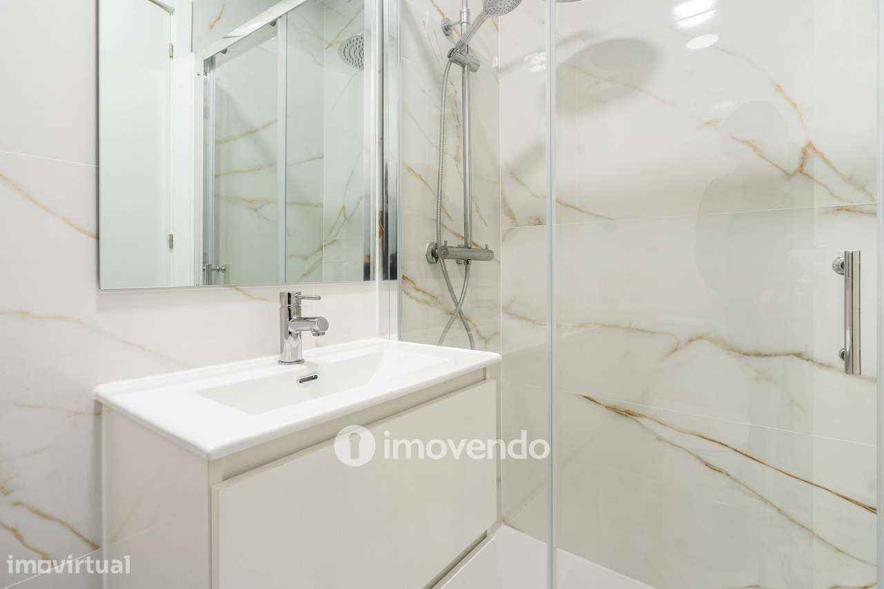 Apartamento T3 remodelado, com cozinha equipada, na Serra das Minas-36