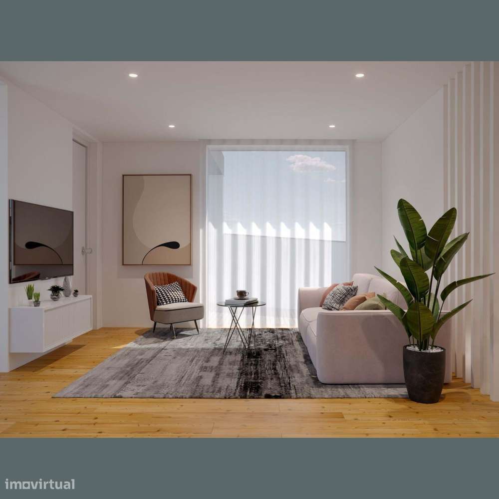 Moradia T3 geminada com terraço e garagem - Grande imagem: 5/9