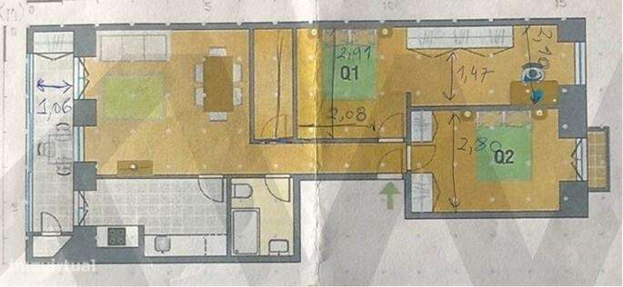 Apartamento T3 com Licença de AL Ativa | Penha de França | Remodelado-26