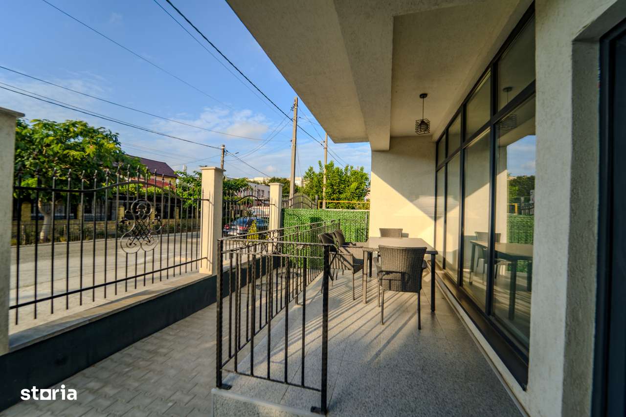 Vilă stil mediteranean Ovidiu poziție excelentă posibil schimb-10