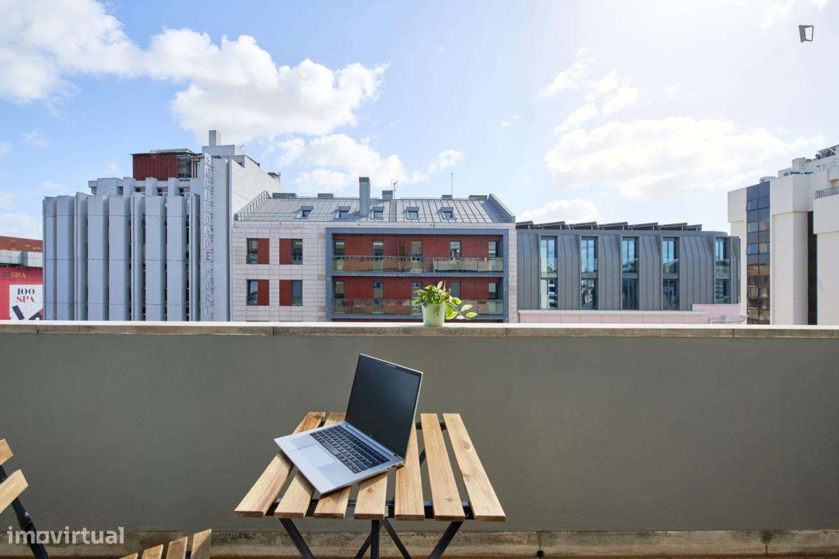 Quarto - localizado em Picoas Lisbon - Grande imagem: 5/15