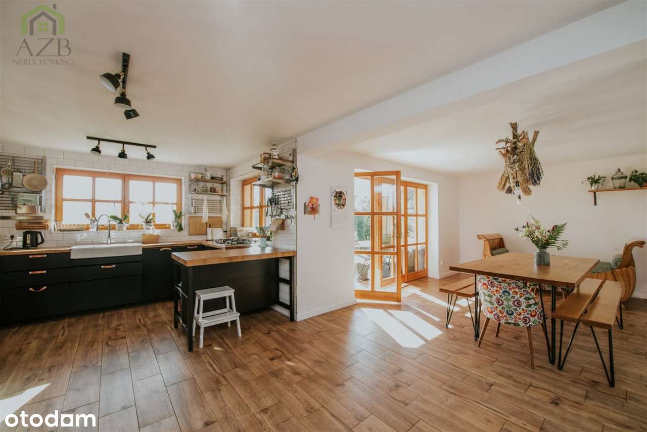 Sielankowy dom z dużą działką - Zasań - Myślenice-1