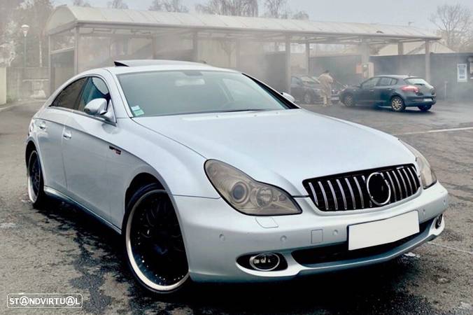 Grelha Frontal Mercedes CLS W219 (2005 a 2008) Look GTR - 5