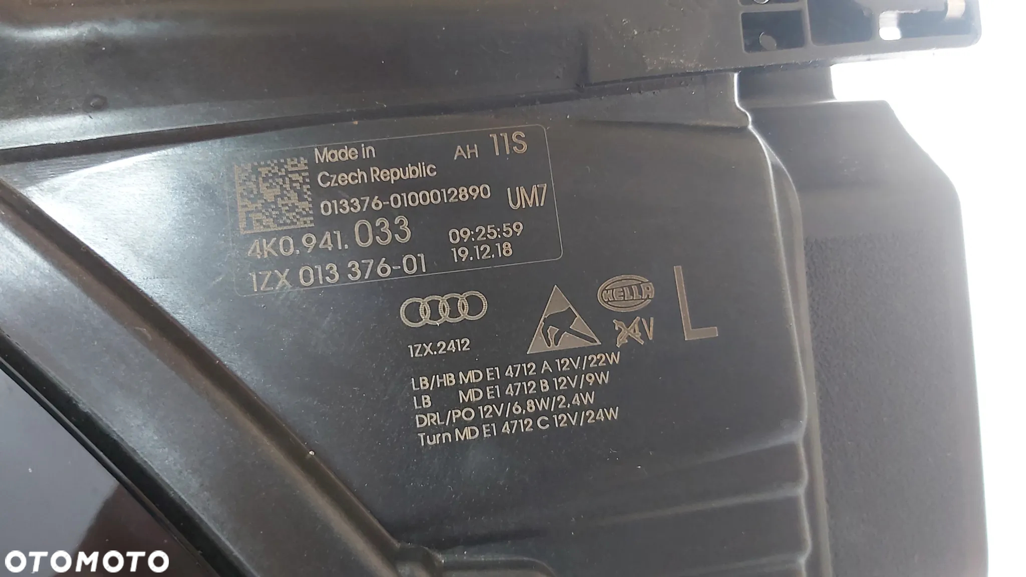 Audi A6 C8 Komplet lamp przednich prawa/lewa - 14