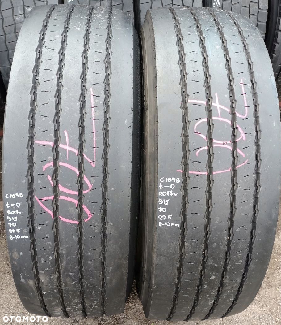 315/70R22,5 C1048 PIRELLI FR01. 10mm - 1