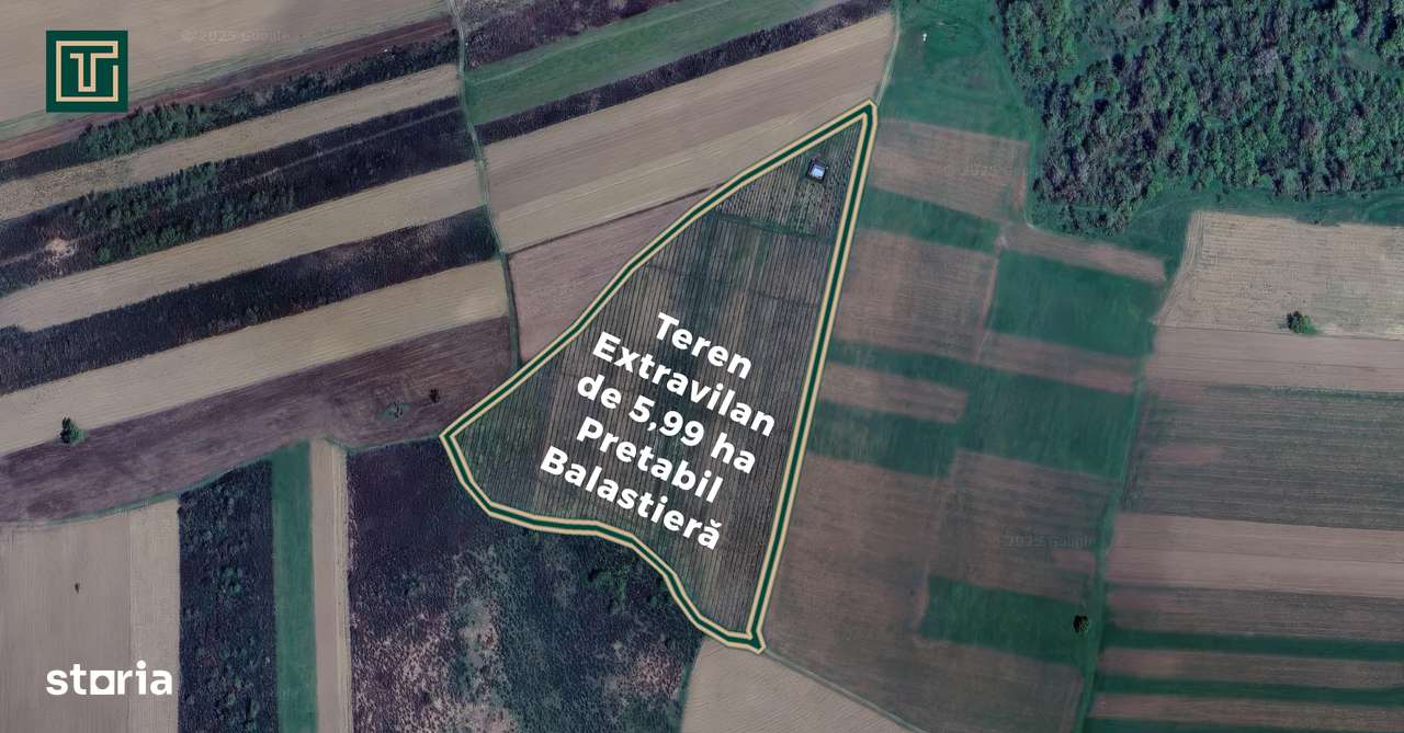 Teren extravilan de 5,99 ha, ideal pentru balastieră în Ususău-0