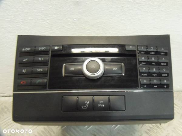 RADIO RADIOODTWARZACZ CD FM MERCEDES E KLASA W212 A2129060001 - 7