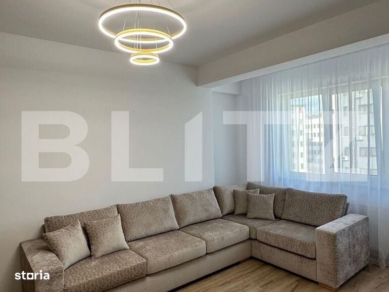 Apartament 3 camere, 82 mp, bloc nou, lift, loc de parcare, zona...