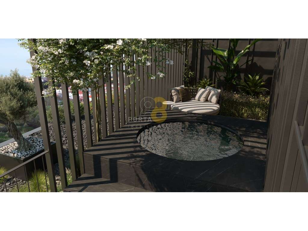 Apartamento T4 em piso elevado, com piscina, vistas deslumbrantes e...-14