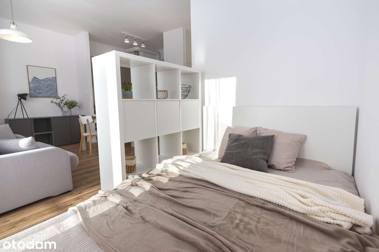 Jasne studio z kącikiem sypialnym obok UEK, bez prowizji, Rabat - Pełny obrazek: 5/11