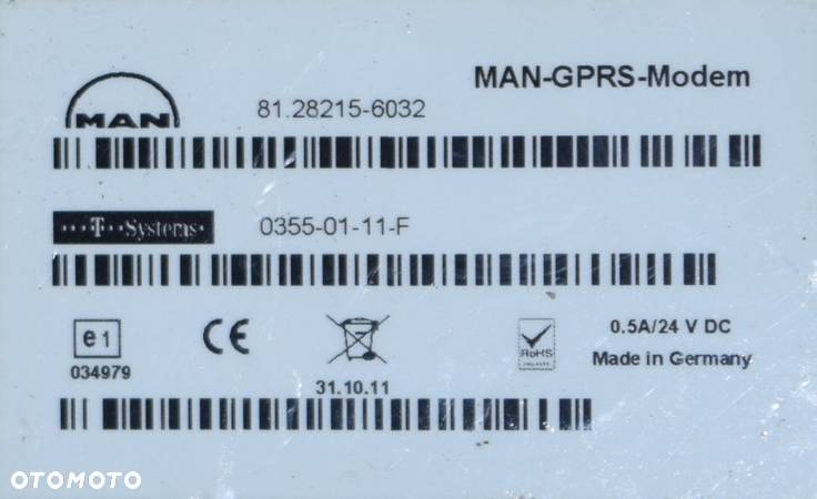 MODEM GPRS MAN TGX TGS 81282156032 - 2