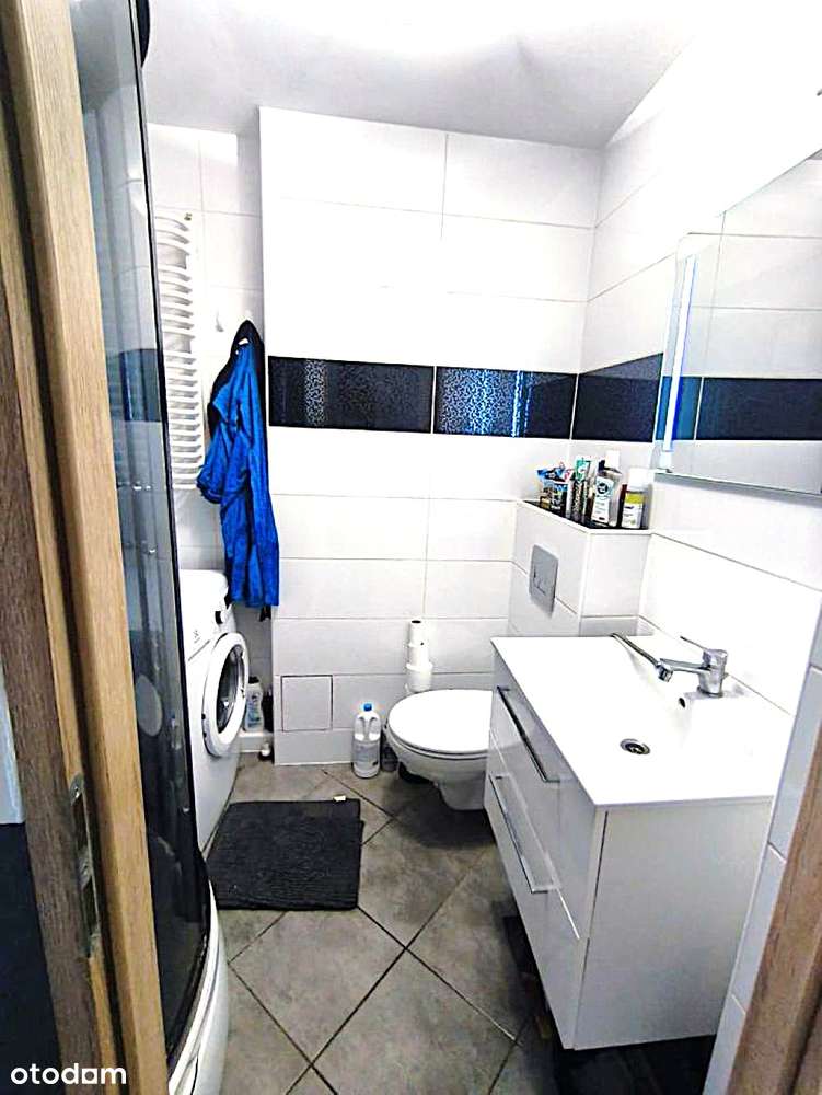 2 pokoje na I piętrze z balkonem i parkingiem w niskim bloku - BIELANY-4