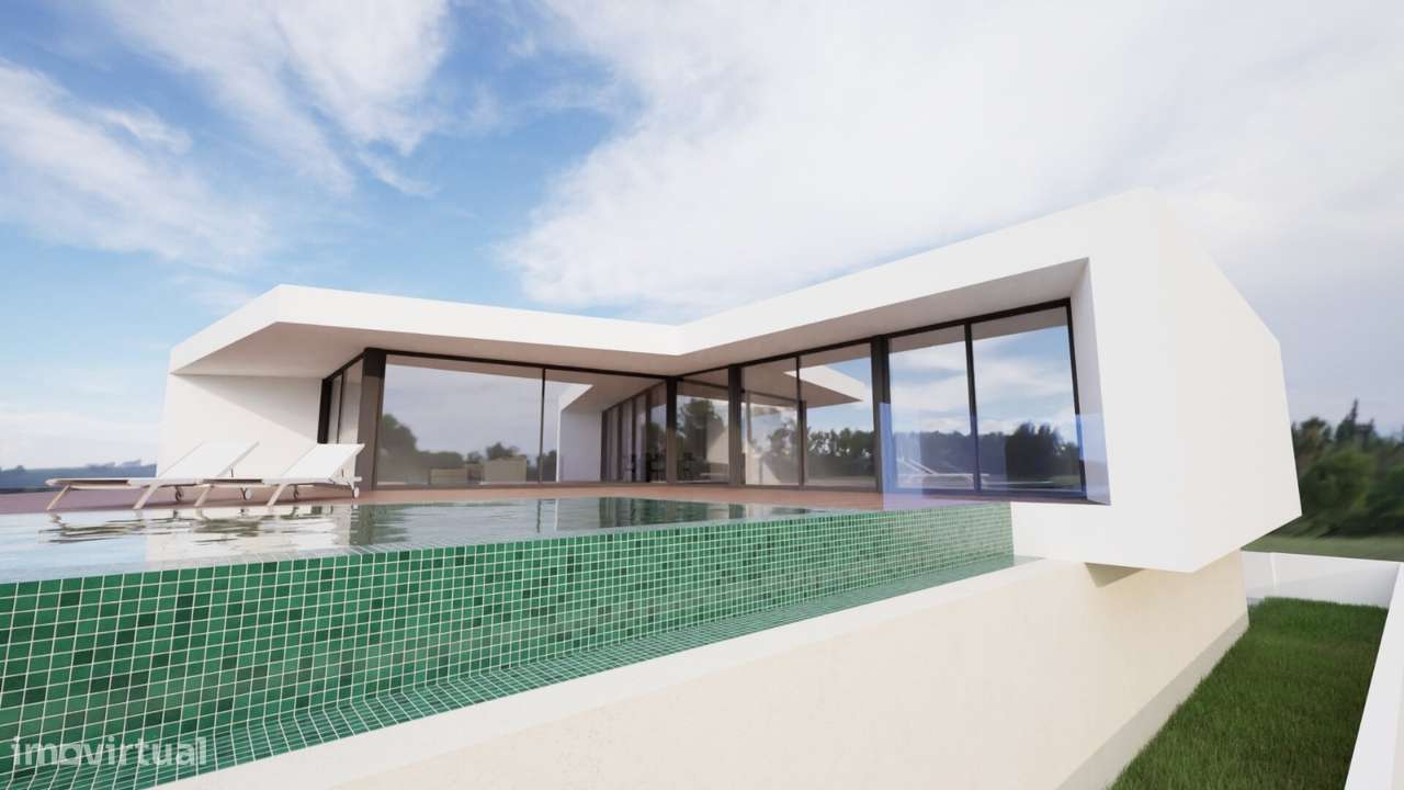 Moradia Moderna com Vista para a Baía de São Martinho – Em Construção-5