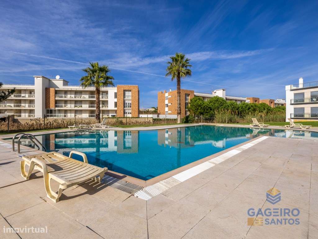 Espaçoso apartamento T3 com terraço privativo - São Martinho do Porto-47