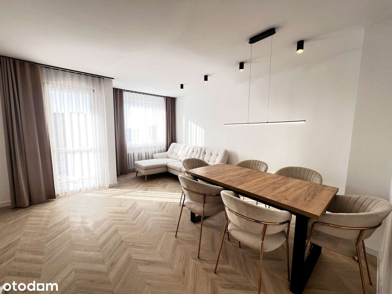 Nowoczesne 3-pokojowe mieszkanie po kapitalnym remoncie z balkonem - Pełny obrazek: 2/6