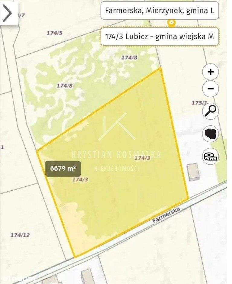 Mierzynek działka na sprzedaż-3