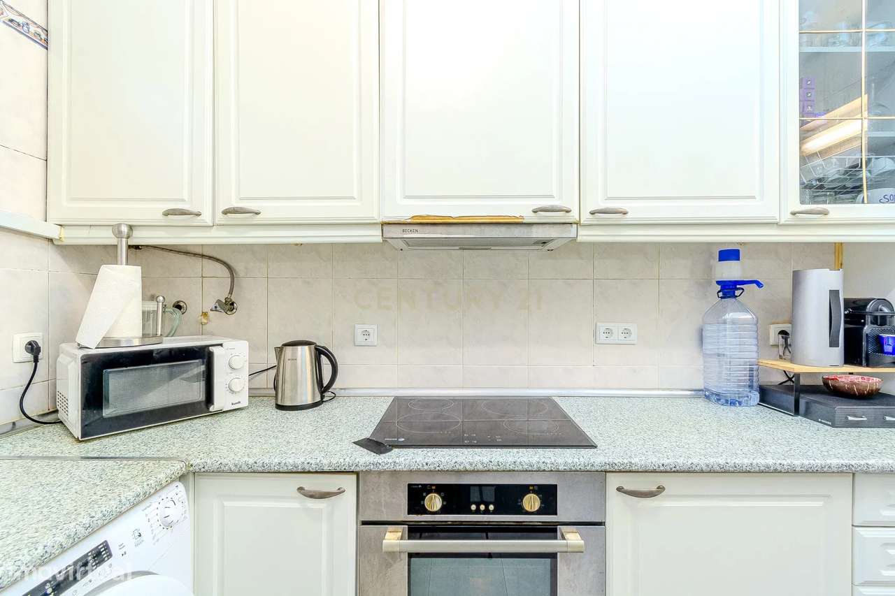 Apartamento de dois quartos em condomínio com piscina e jardim – Pátio-12