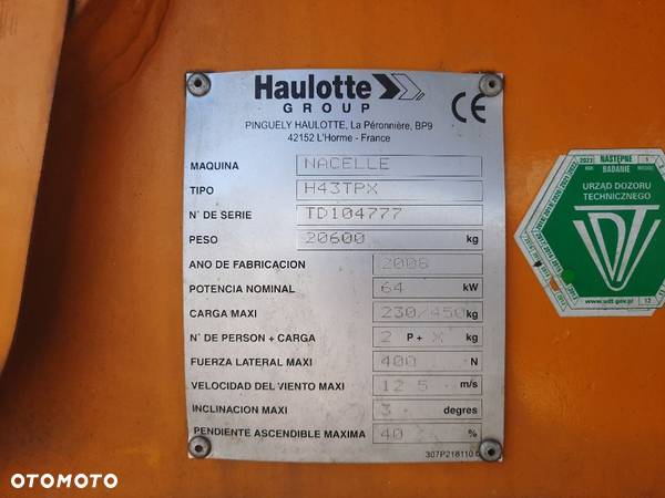 Haulotte H43TPX - 11