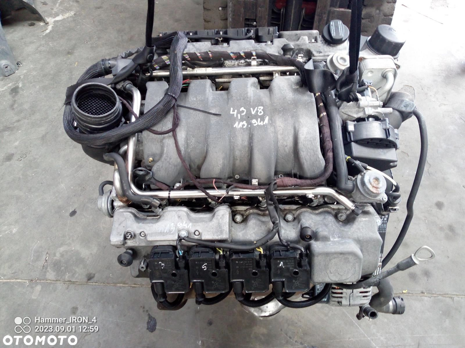 W220 4.3 V8 Silnik 113941 - 2