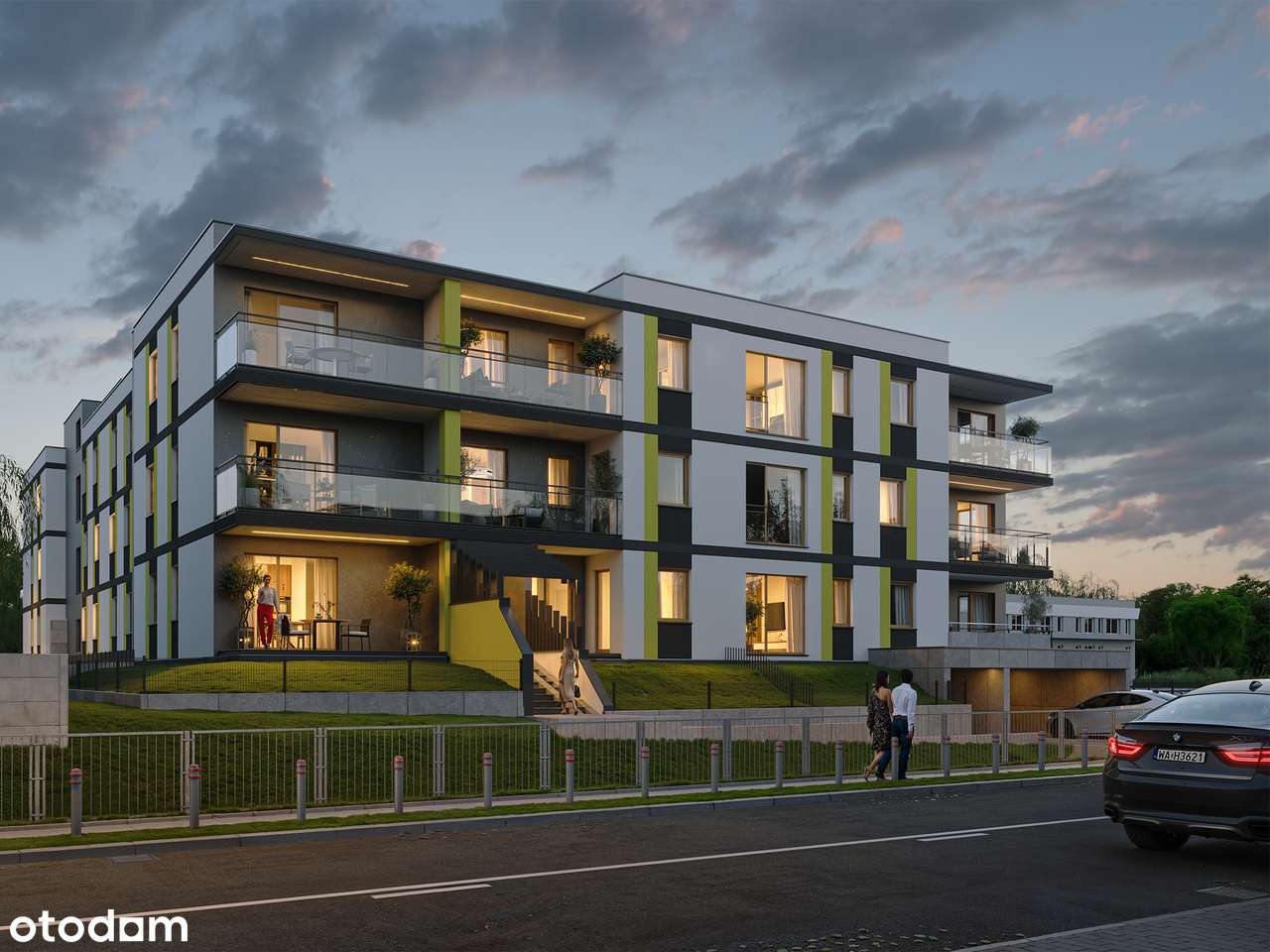 2-pokojowe mieszkanie 47,85 m2 - Pełny obrazek: 2/8