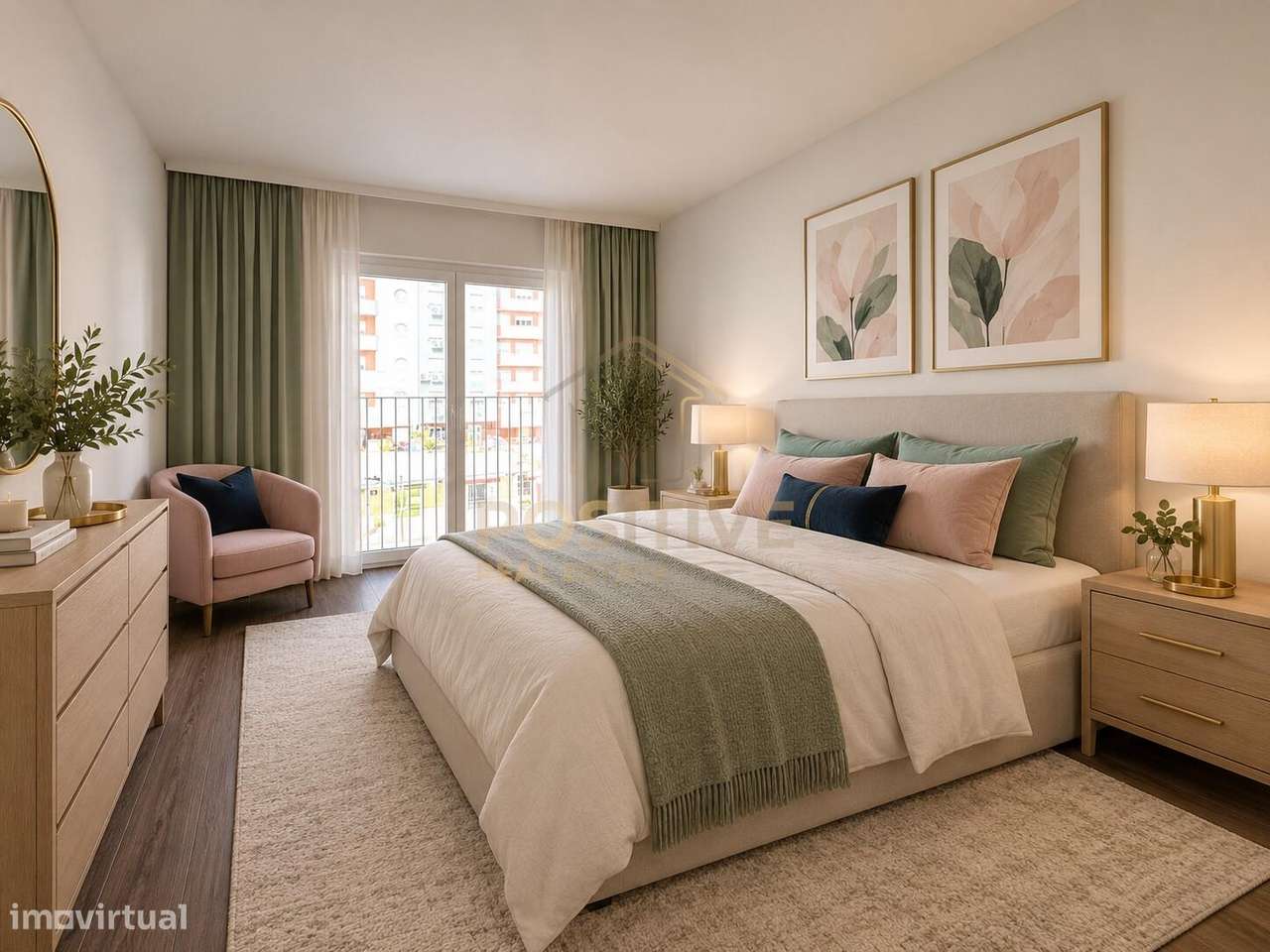 T3 em Santa Marta do Pinhal | Suite, 2 varandas e zona social de 31 m2-4