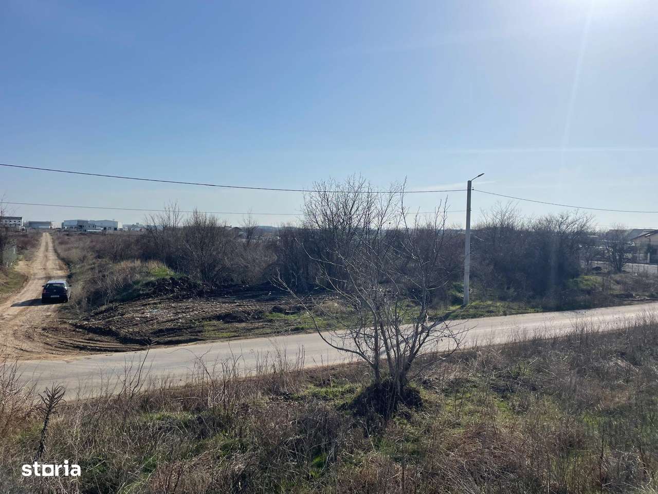 TEREN DE VÂNZARE -STR.DRUMUL GĂRII BALOTEȘTI CU DESCHIDERE  DE 75 ML.-4