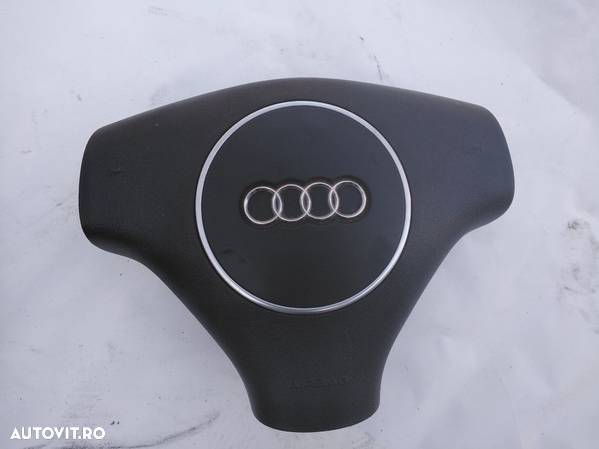 Volan piele, airbag volan, Audi A3 8P, 1.9 TDI, BKC, Germania - 3