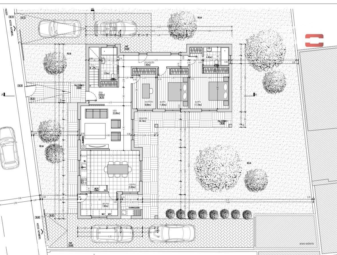 Incrível Moradia T4+1 - Com 612M2 de Terreno-35