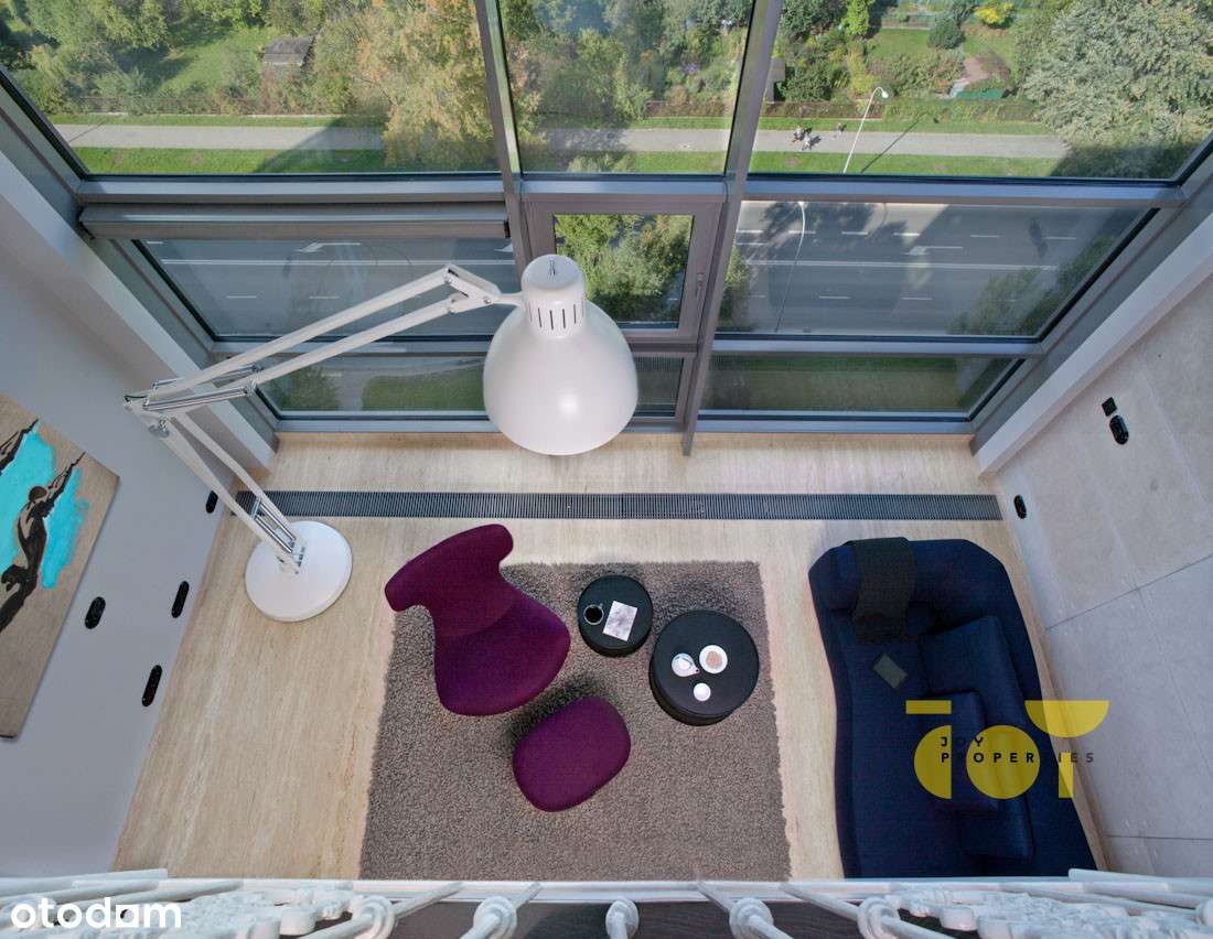 Przestrzeń, światło i widok | 2 tarasy i balkon