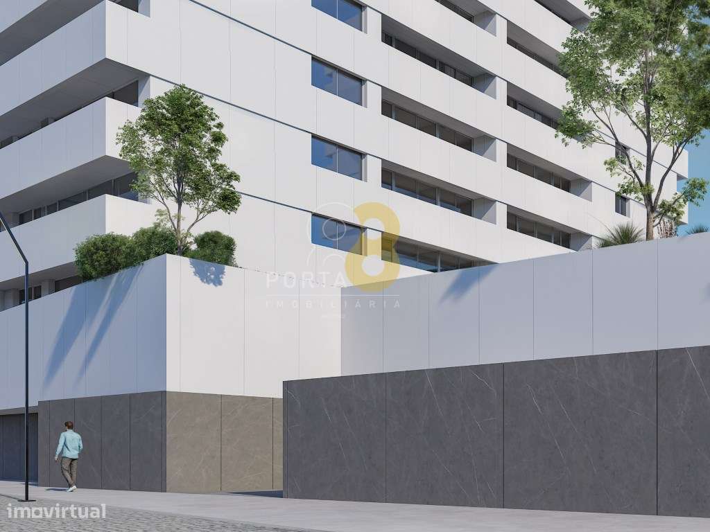 T2 Novo com Varanda, Garagem e Vistas Desafogadas - Requesende - Grande imagem: 3/40