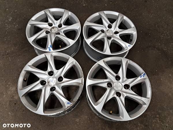 Peugeot 208 FELGI aluminiowe 15" 4x108 ET23 - 3