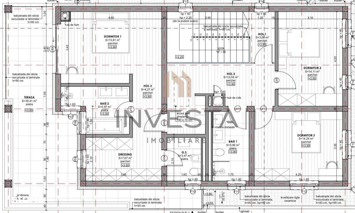Casa individuala cu garaj dublu in Faget! 231 mp utili + 900 mp teren! - Imagine principală: 4/4