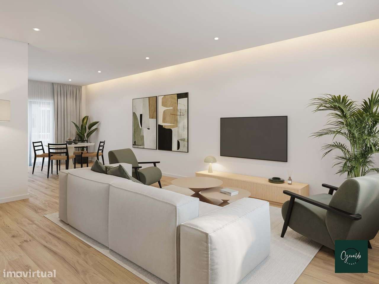 A estrear moradia T3, com piscina e garagem para 2 carros a 4 minutos - Grande imagem: 4/22