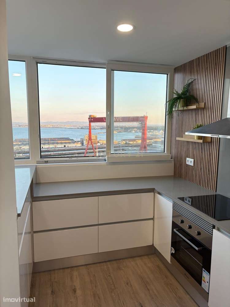 T1 62m2 Remodelado com Vista Rio Tejo - Arrendamento - Grande imagem: 5/20