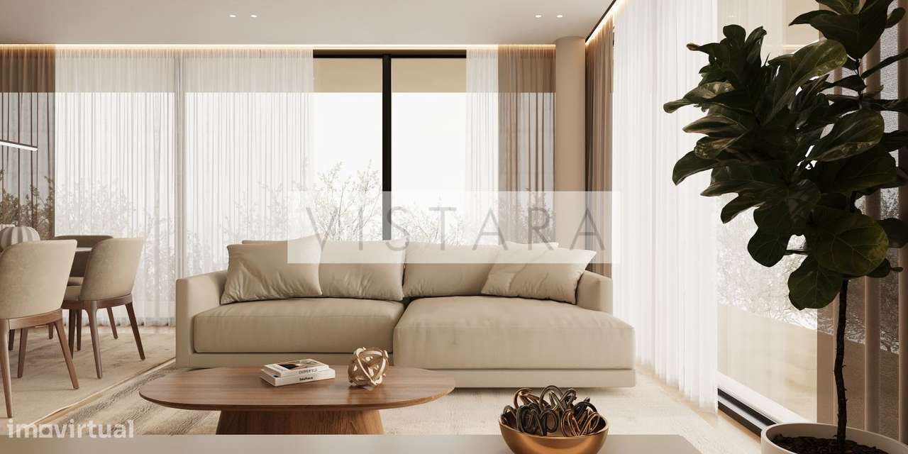 T2 moderno com piscina, jardim e acessibilidade - Grande imagem: 5/15