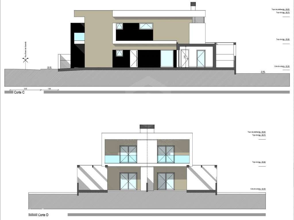 Moradia T3 geminada em Pinhal General-4
