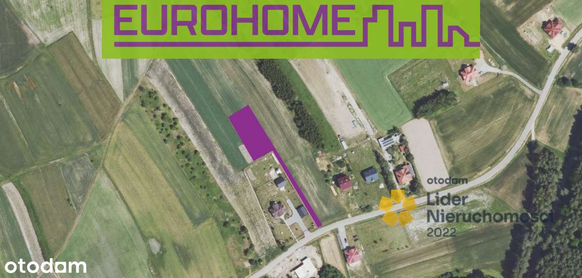 Działka budowlana 11 ar | Łysaków, gm. Czermin |-0