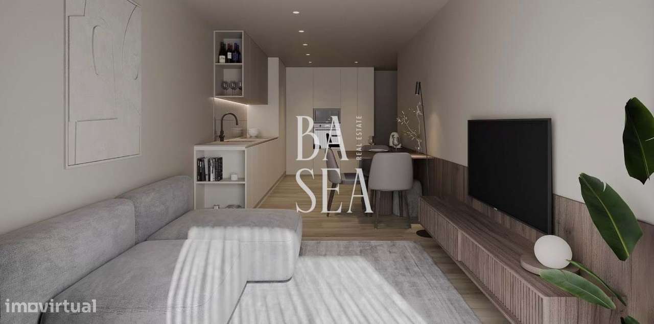Apartamento T0 em Condomínio com Piscina em São Víctor Braga-6