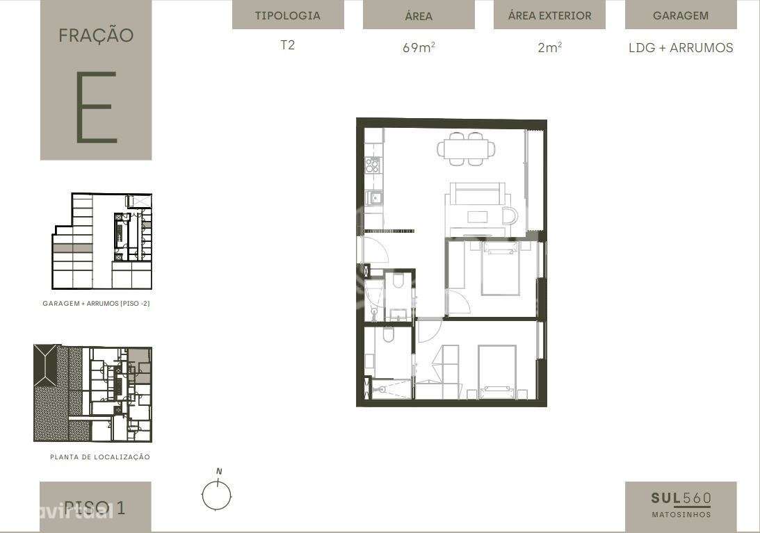 APARTAMENTO T2 EM MATOSINHOS SUL-10