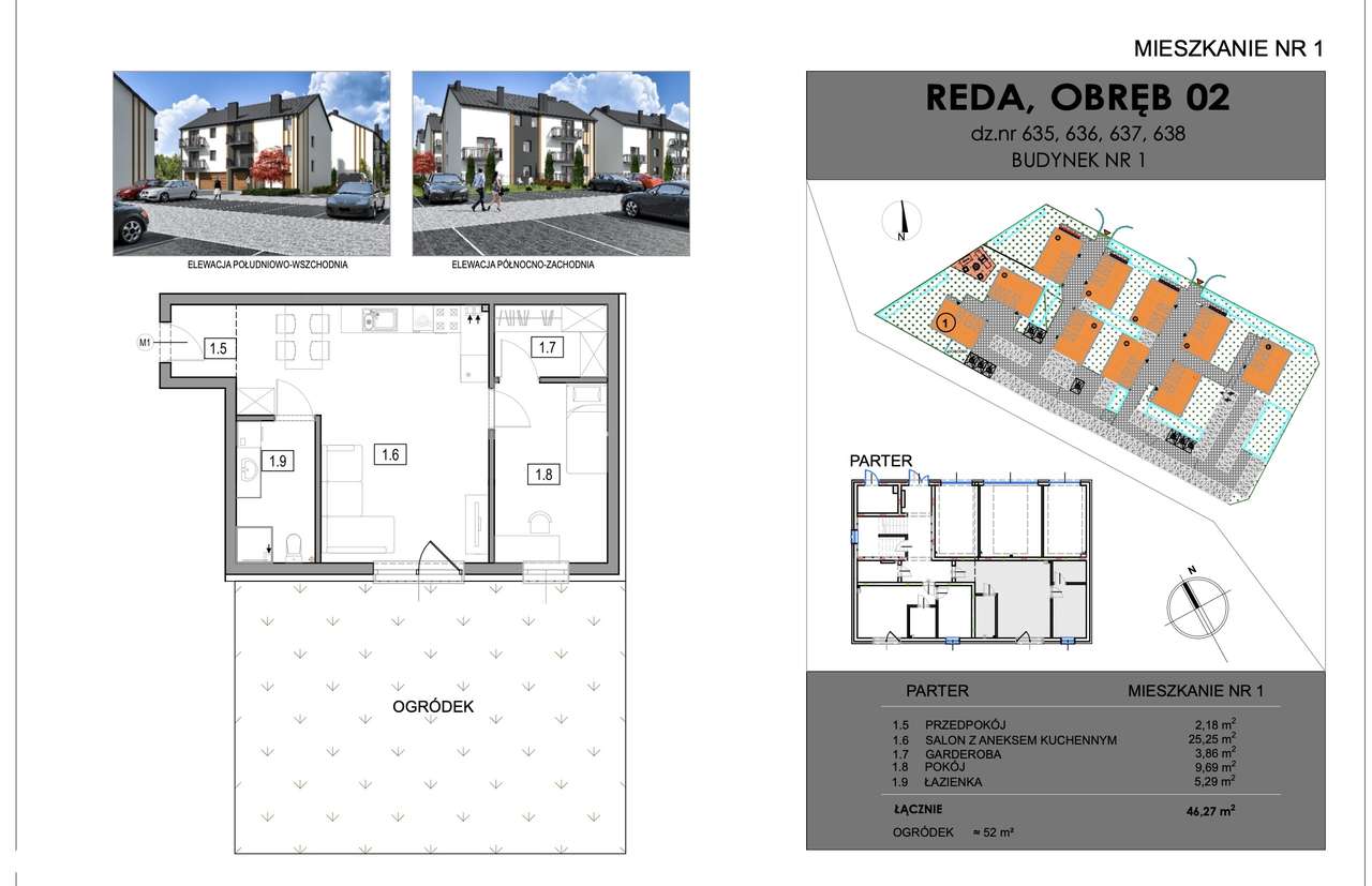 Ostatni parter OGRÓD - ostatni garaz do sprzedazy - gratis  MP REDA-10