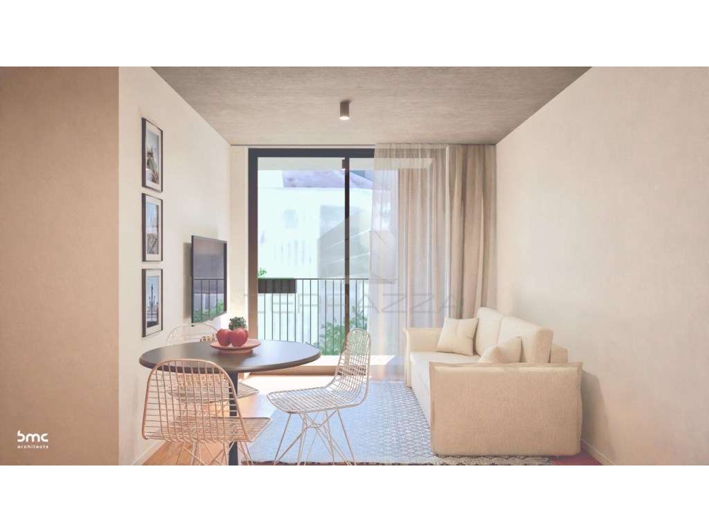 Apartamento T1 novo em Matosinhos-8