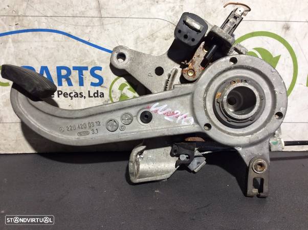 Pedal travão de mão Mercedes E 320 CDi 197cv W210 ano 1996 a 2003   2204200312 - 2