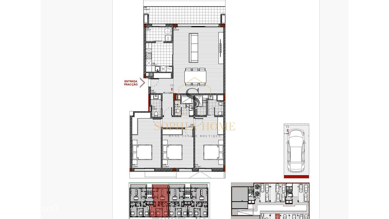 Apartamento T3 em SantaMarinha-8