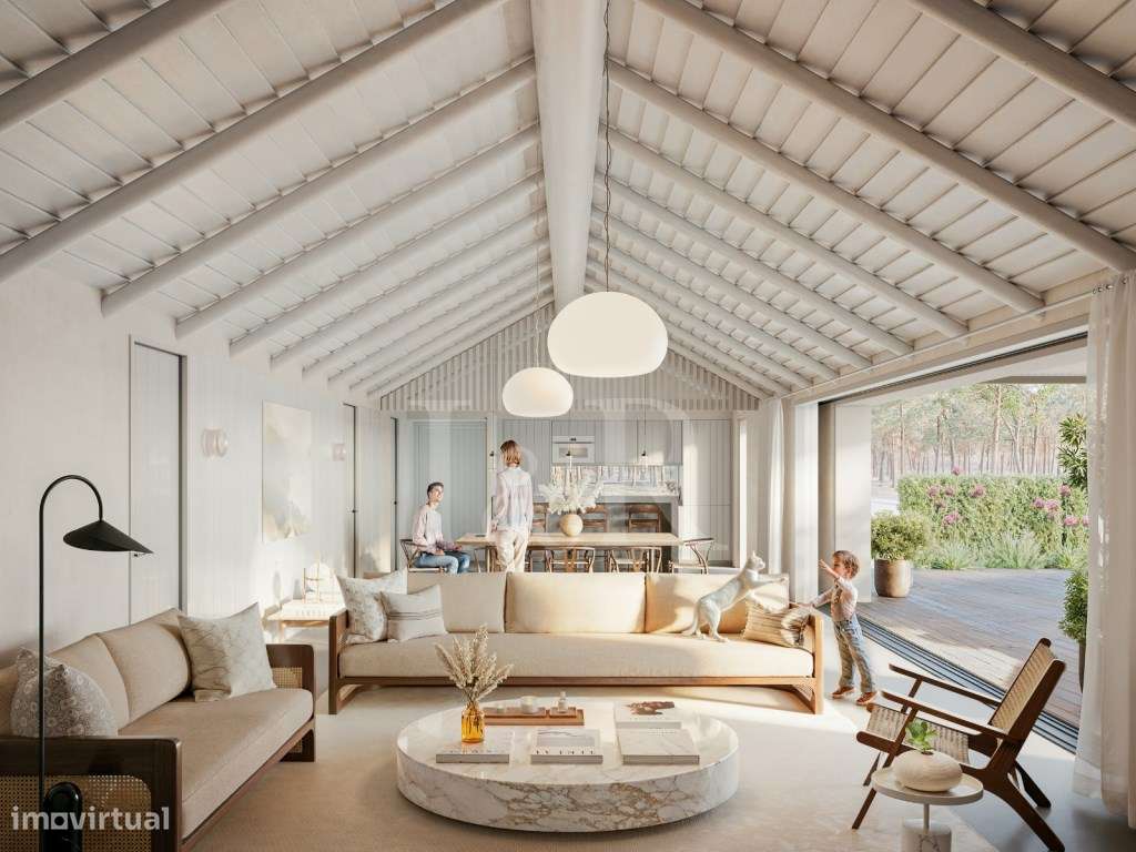 Villa T4 com piscina e terraço junto à Comporta - Grande imagem: 2/34