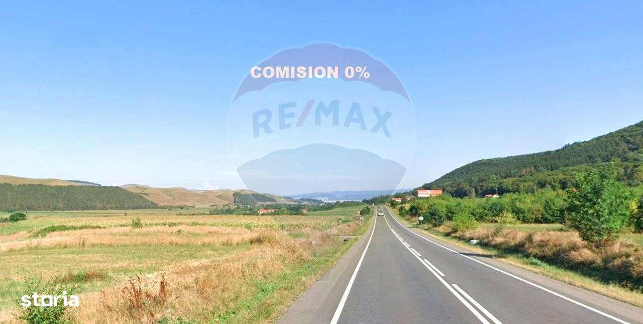 Teren industrial 9.000 mp Gilau Front la DN1 E60 Acces TIR-0