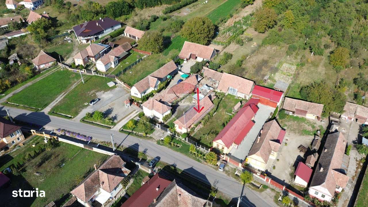 Casă cu 3 camere și este 2.500 mp teren , Blăjel – aproape de Medias-5