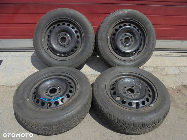 KOLA ZIMA ZIMOWE DUNLOP SP WINTER 195/65R15 VW SKODA SEAT AUDI 5x112 SLASK - 1