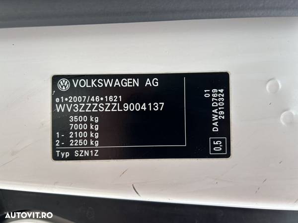 Volkswagen Crafter BASCULABIL 3.5t AXA DUBLA SPATE - 30