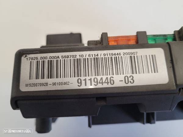 Caixa de fusíveis BMW SERIE 1 3 E81 E82 E87 E90 E91 E92 X1 X3 9119446 - 3