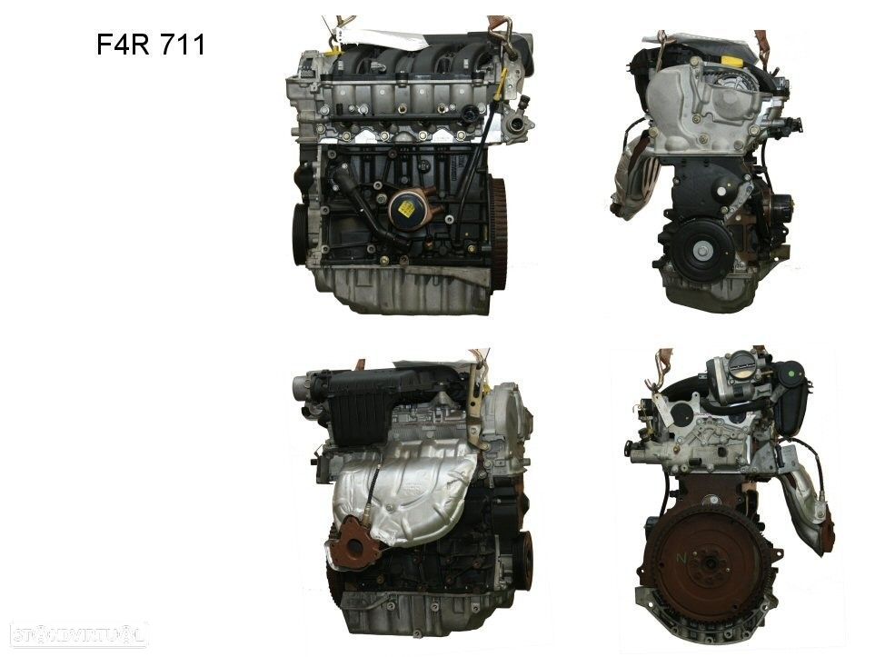 Motor Completo  Novo RENAULT Mégane 2 F4R 711 - 1